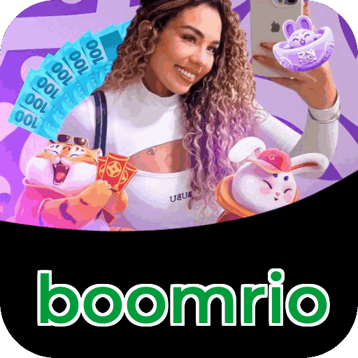 Interface do aplicativo boomrio mostrando jogos disponíveis no iOS e Android